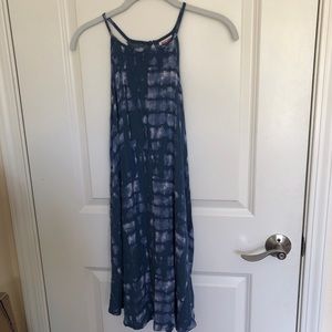 High Neck Casual Dress